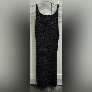 Windsor Sparkle Bodycon Black Dress Fitted Med
